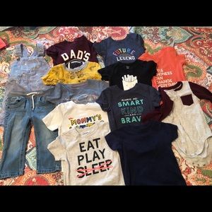 Toddler Boys clothes between 18-24 months.